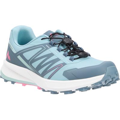 Wanderschuh MCKINLEY "Kansas IV AQB W", Damen, Gr. 40, blau (blau aqua), Synthetik, Schuhe Wanderschuh, wasserabweisend