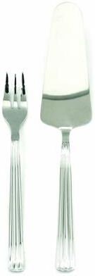 Mepra Sole Cake Set with Cake Trowel - 13 Pieces - Stainless Steel