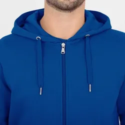 Jako Kapuzenjacke Organic - royal - 2XL
