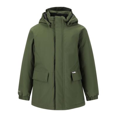 Outdoorjacke ZIGZAG "Malic", Jungen, Gr. 98, grün (tannengrün), 100% Polyester, unifarben, normal, ohne Ausschnitt, Jacken Outdoorjacke, in atmungsaktiver Qualität