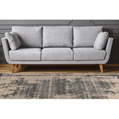 Teppich KAYOOM "Adeon 200", grau, B:120cm H:13mm L:170cm, Polypropylen, Teppiche, Teppich