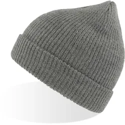 Atlantis Unisex Strickmütze 'Woolly' Beanie WOLL grey melange one size