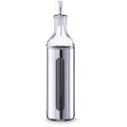 Essig-/Ölflasche INOX (DH 7x28 cm) - silber - DH 7x28 cm