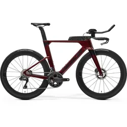 MERIDA TIME WARP TRI LIMITED BURGUNDY RED