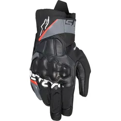 Alpinestars Corozal V3, Handschuhe Drystar - Schwarz/Grau/Neon-Rot - L