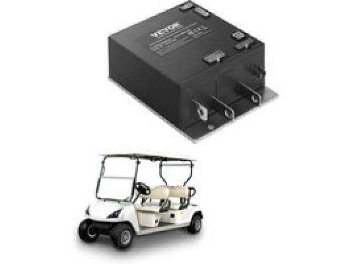 VEVOR Contrôleur de vitesse de voiturette de golf, 36 V 350 A, remplacement du contrôleur de moteur CC pour EZGO TXT 2000-2009, protection IP65, boîtier en alliage d'alu et ABS, pour 1206MX-4301