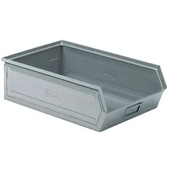 Magni, Lagerbehälter, STAHLBEHÄLTER GR.4A2 GRAU RAL7000 MM B=300 T=500 H=145