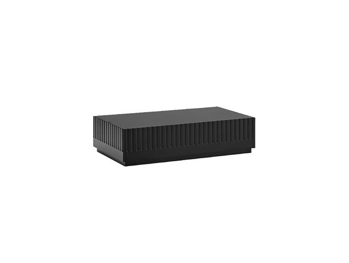 Design Couchtisch „Doric“ 110 x 60 cm Schwarz Teulat