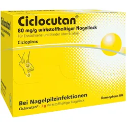 Ciclocutan 80 mg/g 3 g