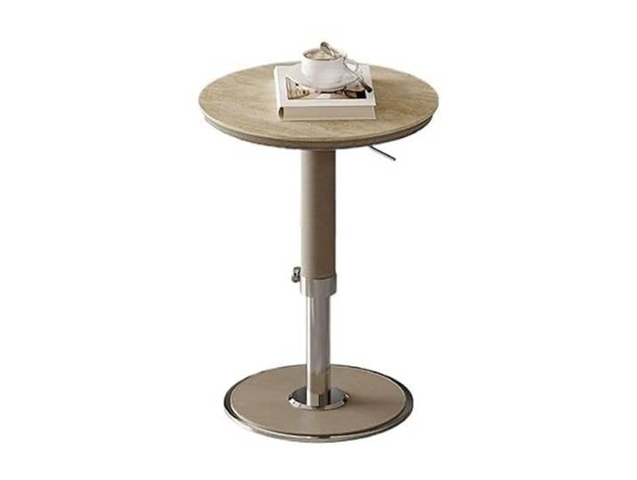 YCCHAH Sofatisch Home Couchtisch Lift Side Wohnzimmer Art Rock Platte Kleine Runde Wohnzimmer-Beistelltisch
