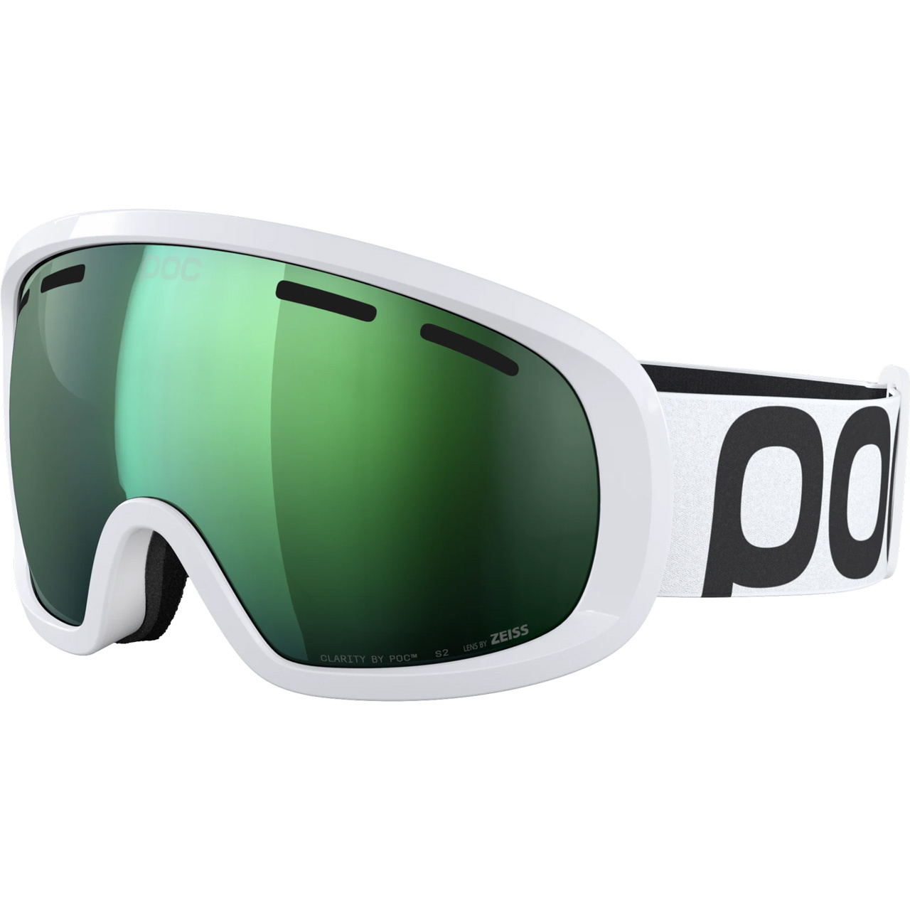 POC Fovea Mid hydrogen white/partly sunny green