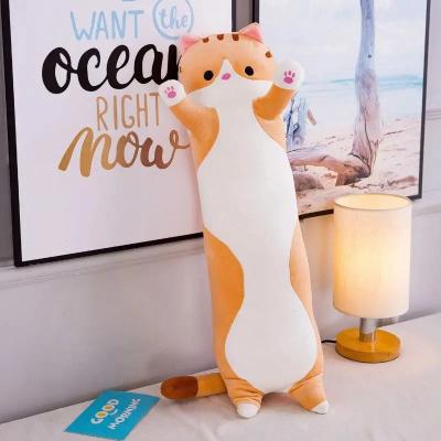 Uplifted Finds Lovely Husky Side Sleeping Body Pillow orange 70 Cm