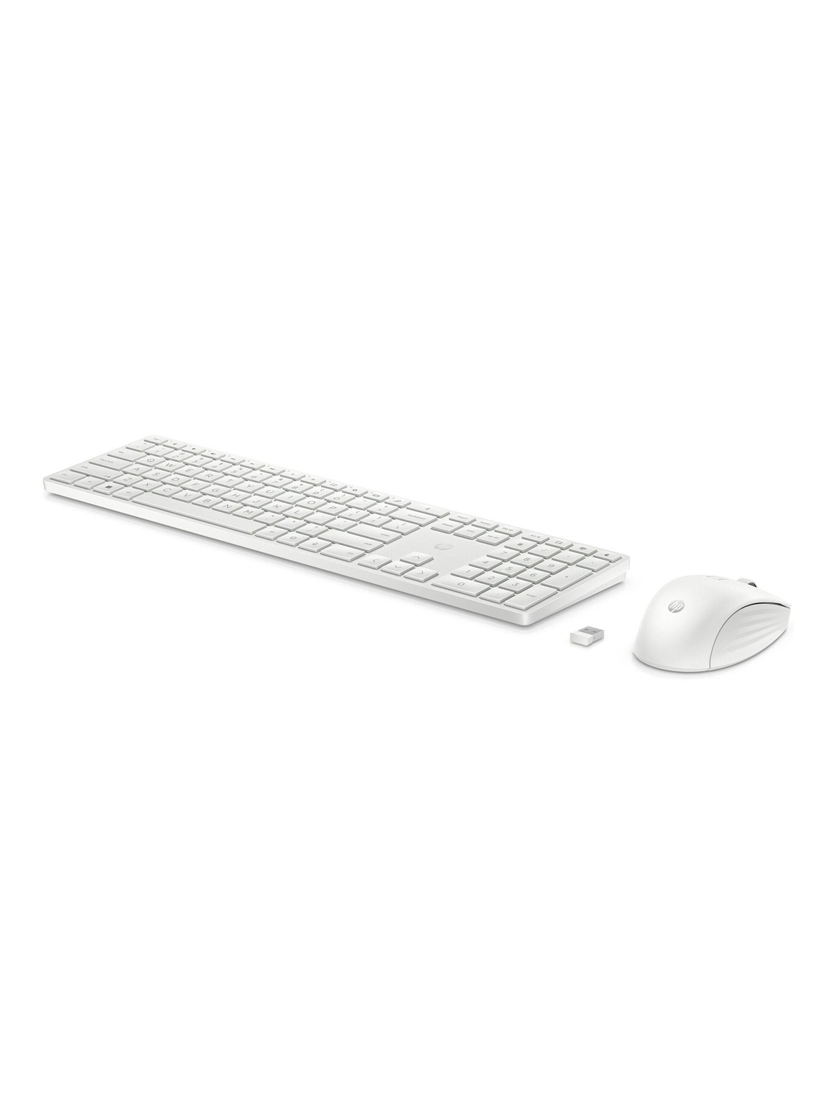 HP 650 - Tastatur & Maus Set - Englisch - Weiss