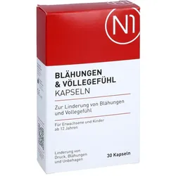 N1 Blähungen & Völlegefühl Kapseln