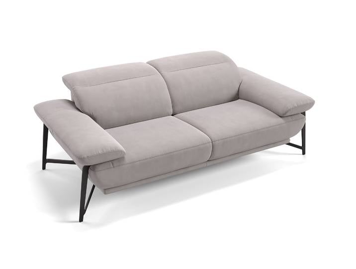 Stoffgarnitur Designsofa 2-Sitzer BIANCO