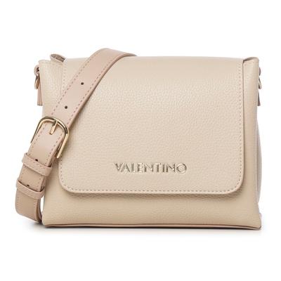 Shopper VALENTINO BAGS "ALEXIA", Damen, Gr. B/H/T: 21,5cm x 15cm x 10cm, beige (ecru), Lederimitat, Taschen Shopper, Umhängetasche, Damen Tasche, Schultertasche