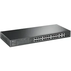 tp-link Omada TL-SL2428P 24-Port 10/100 + 4-Port Gigabit PoE+ Switch
