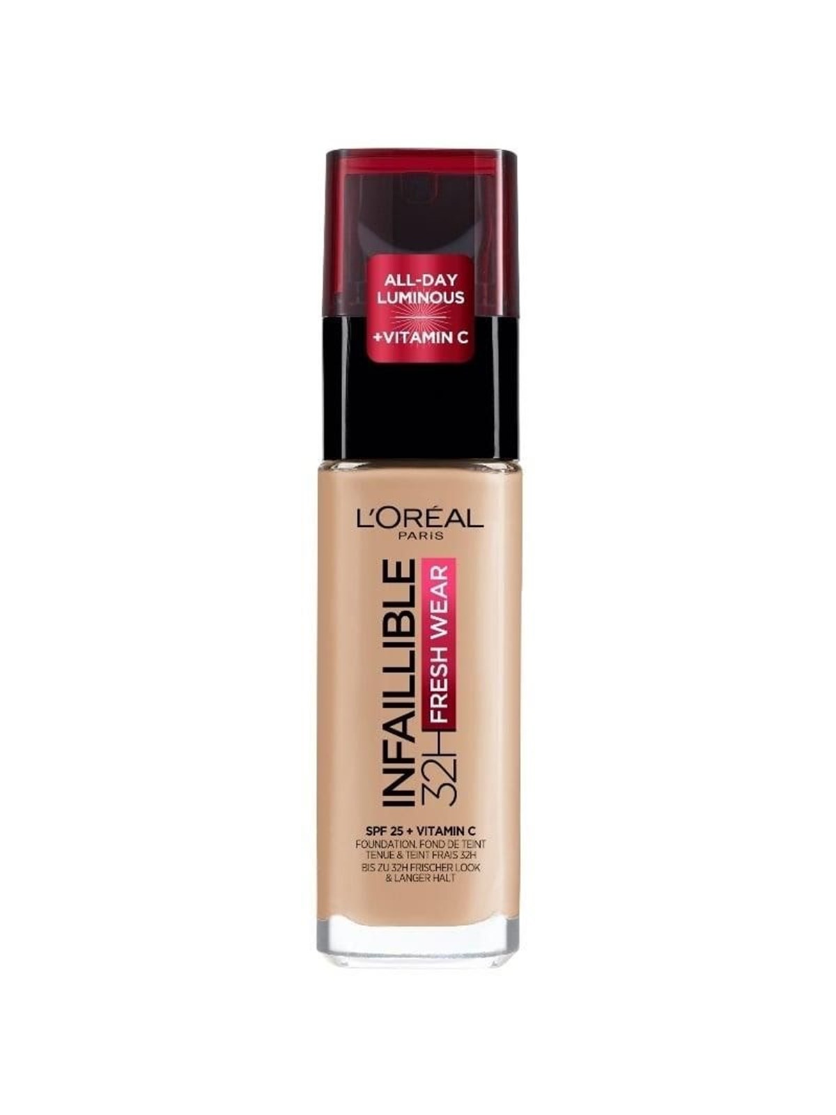 L'Oréal Paris Liquid SPF 25 Foundation 30?ml.- 125 Natural Rose