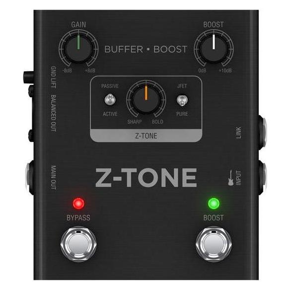IK Multimedia Z-Tone Buffer Boost (Bass, E-Gitarre) (IP-ZTONE-BB-IN)