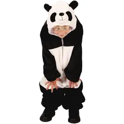 Thetru Kinder Overall Panda, schwarz/weiss (104, 98)