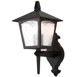 Elstead Lighting, Gartenbeleuchtung, York Aussen-Wandleuchte E27 44cm Schwarz IP43 (E27, IP43, IP55)