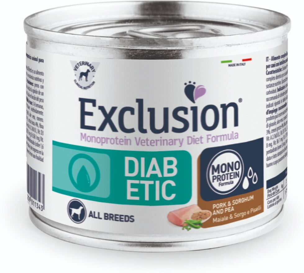 Exclusion Diabetic Maiale 200G