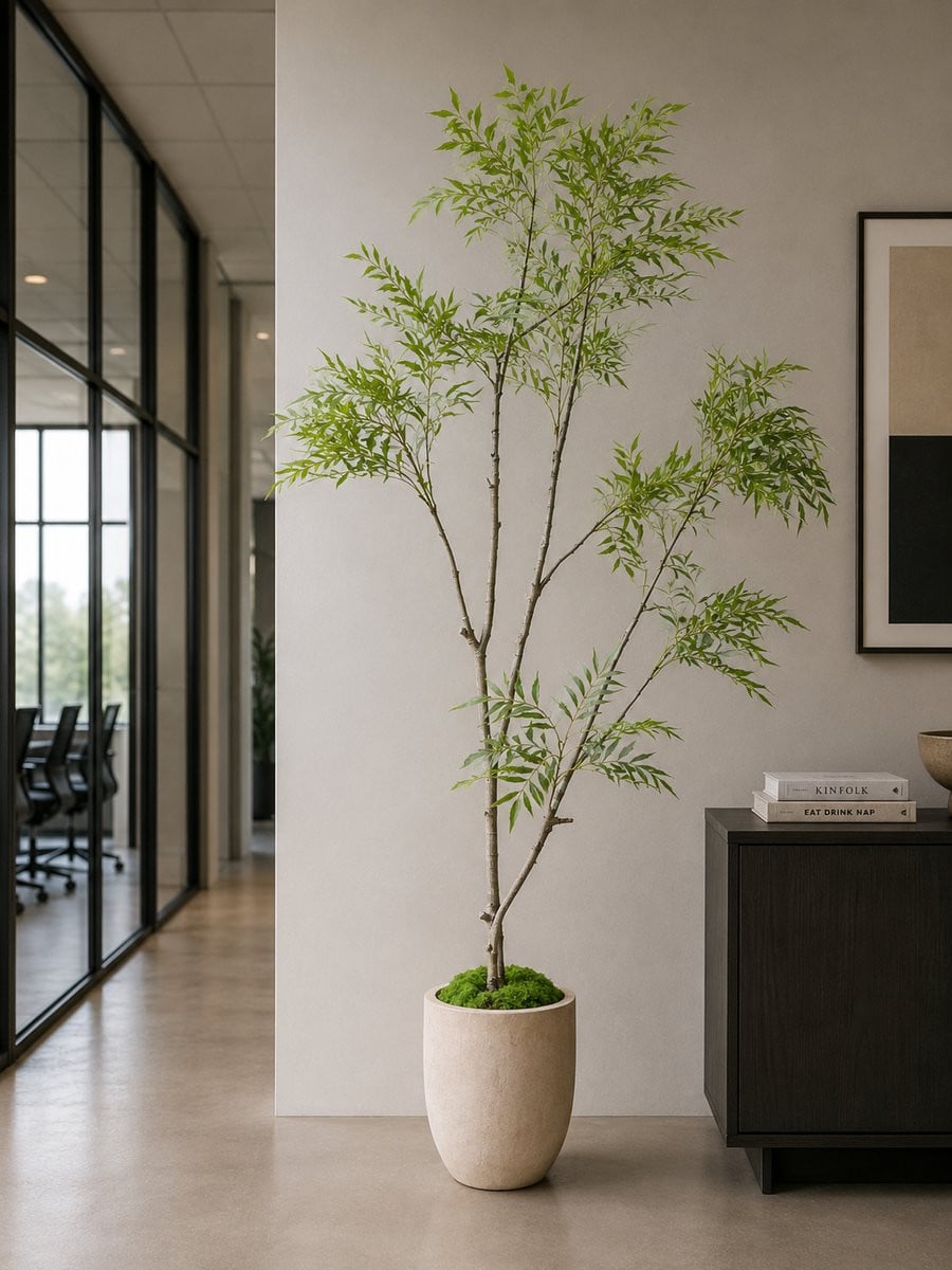 NOUQ Kunstplant Mahonia 210 cm