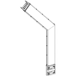 Schneider Electric KSC400DLF4A KSC Winkelelement, 400A, flach PE außen, Wahllänge