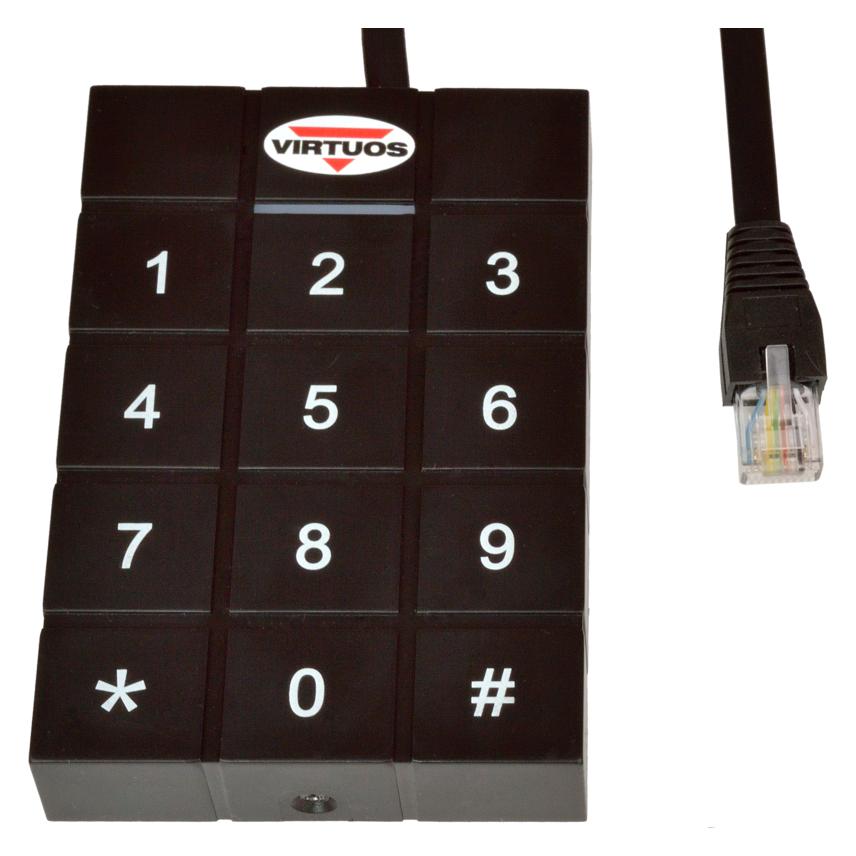Virtuoso Virtuos RFID 125 kHz adaptér s klávesnicí pro pokladní zásuvky Virtuos 24V (EVA0010)