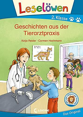 Katja Reider - Leselöwen 2. Klasse - Geschichten aus der Tierarztpraxis: Erstlesebuch, Tierbuch für Kinder ab 7 Jahre - Preis vom 11.10.2026 03:10:56 h