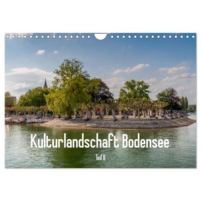 Kulturlandschaft Bodensee - Teil II (Wandkalender 2026 DIN A4 quer), CALVENDO Monatskalender