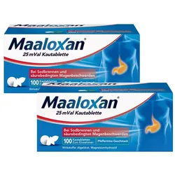 Maaloxan® Kautabletten Doppelpack 2X100 St