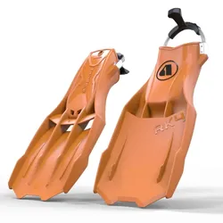 Apeks Geräteflossen - RK4 - Farbe: Orange - Größe: S