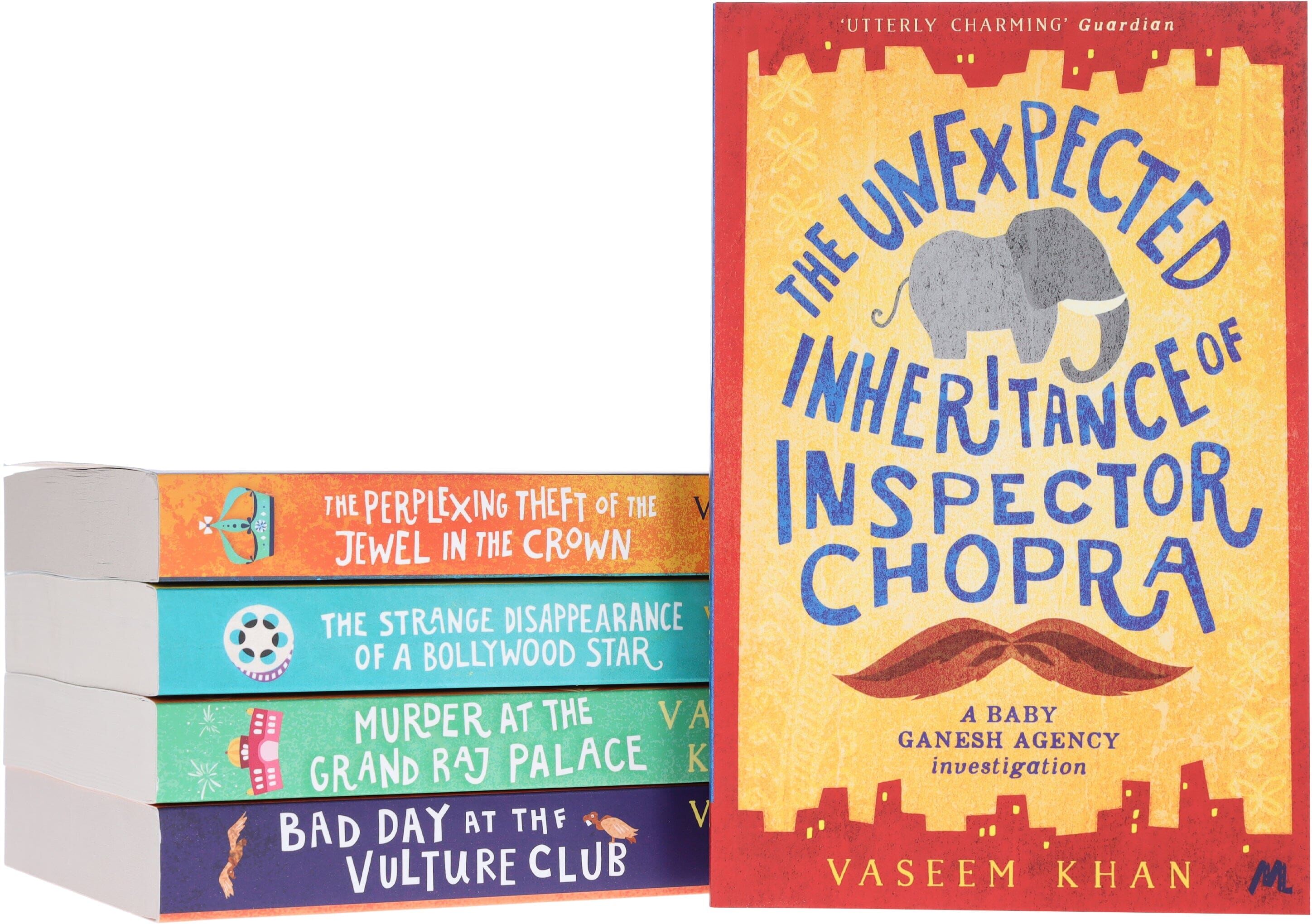Baby Ganesh Agency Investigation Series by Vaseem Khan 5 Books Collection Set - Fiction - Paperback Hachette