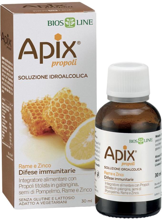 BIOS LINE SpA Apix Propoli Soluzione Idroalcolica, 30 ml