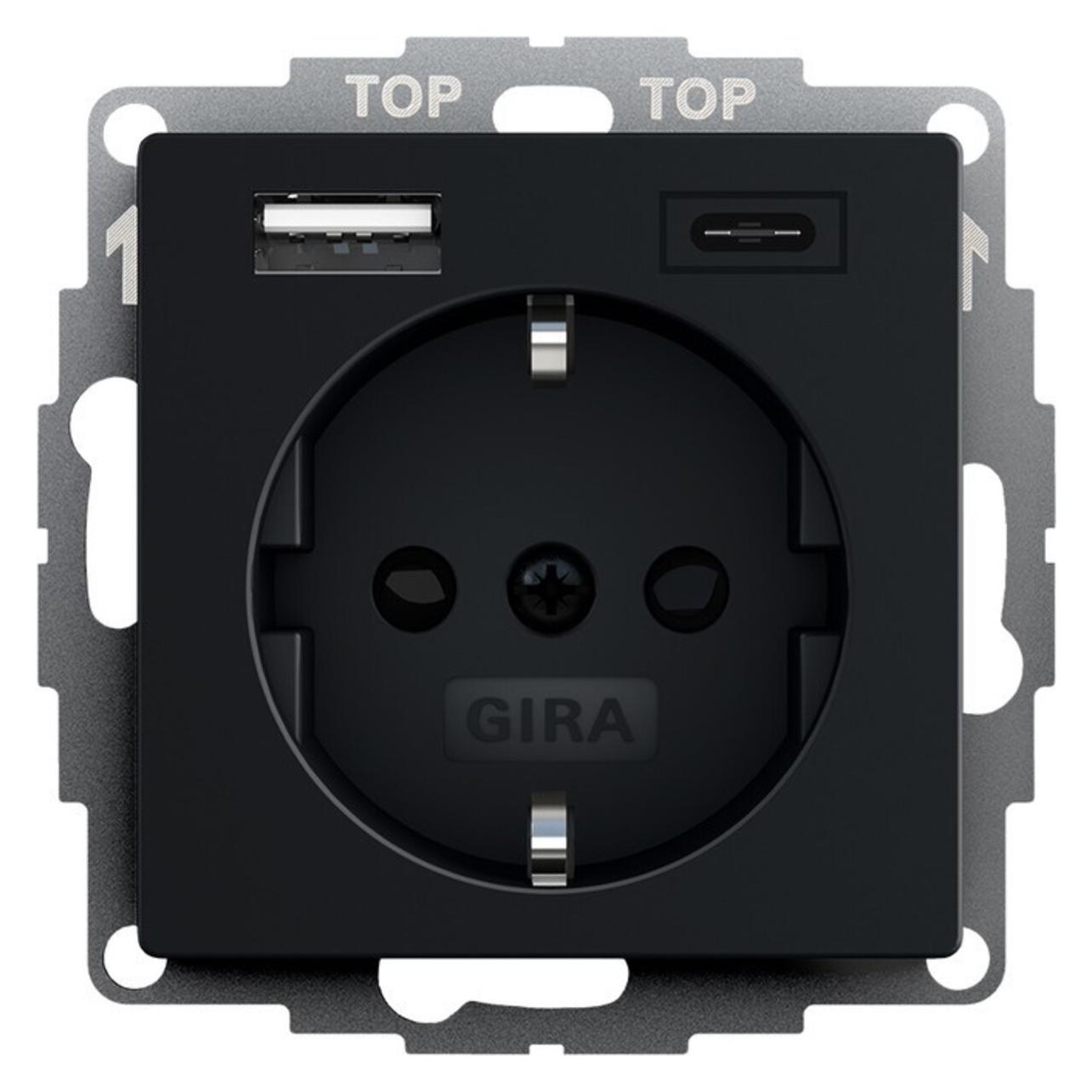 Gira 2459005 SCHUKO SH USB-Spannungsvers (2459005)