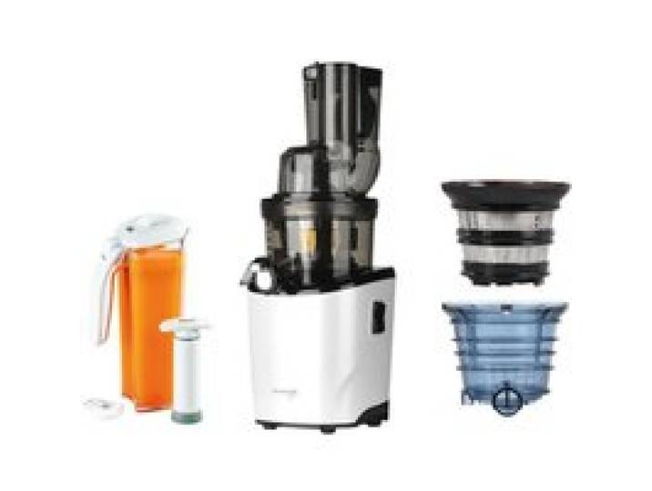 Kuvings - Extracteur de jus REVO830S + kit sorbet & smoothie + kit de conservation de jus sous vide - Blanc