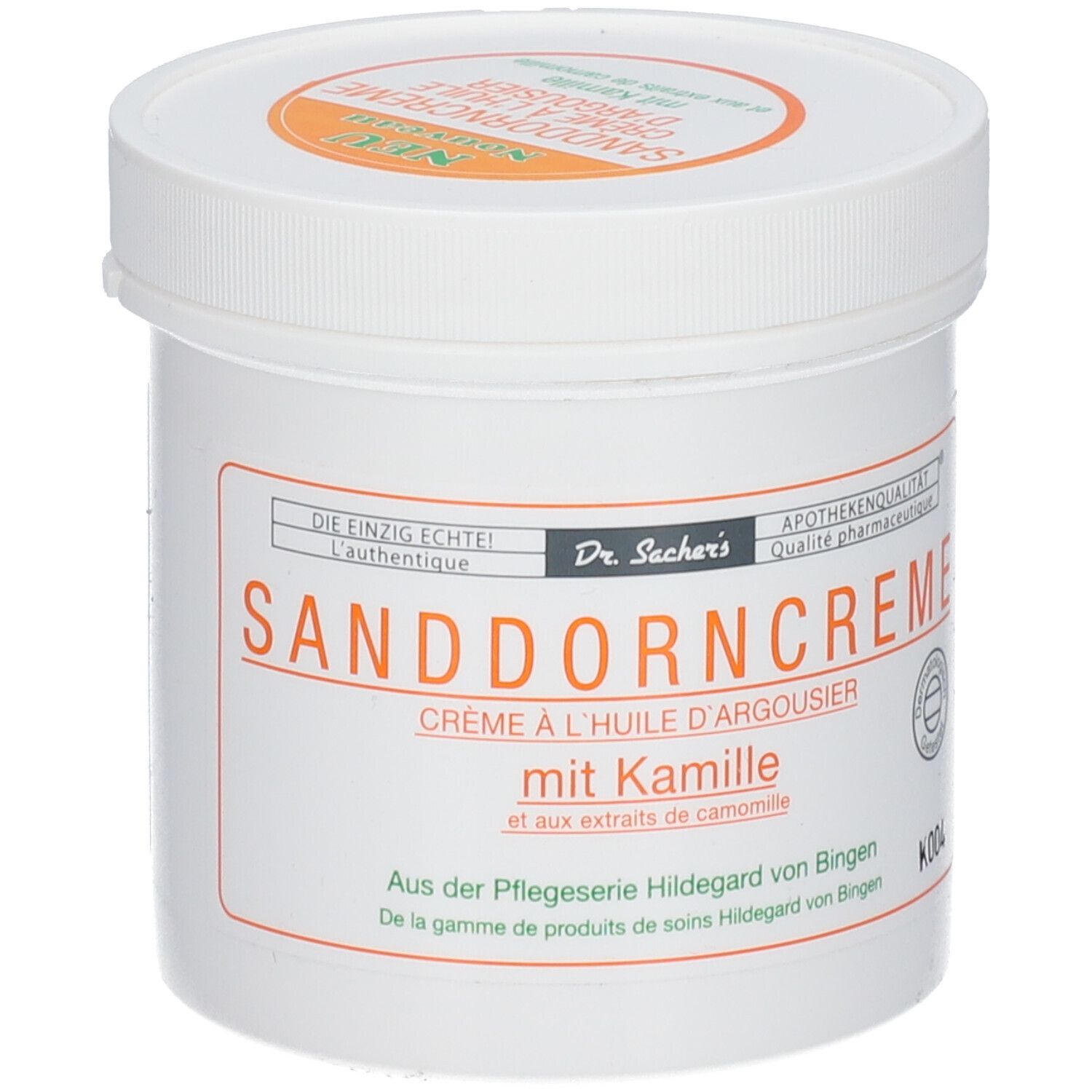 Sanddorn Creme mit Kamille 250 ml
