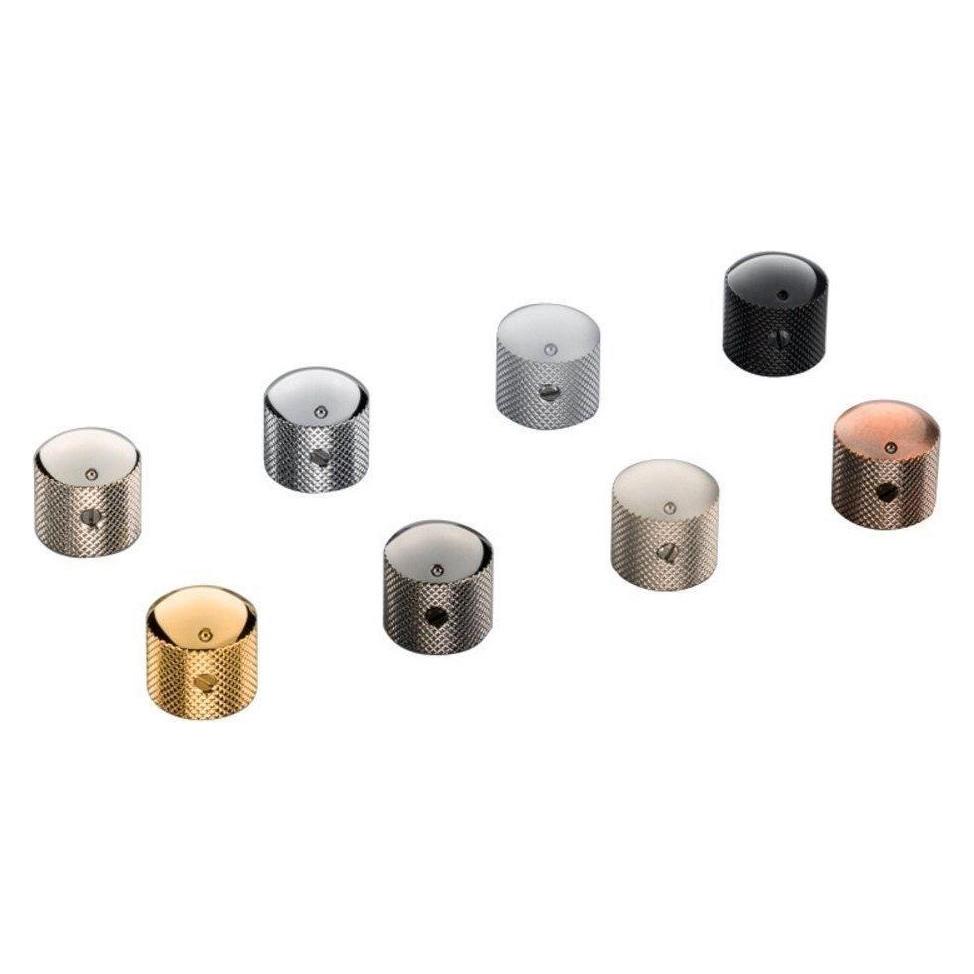 Schaller Dome Knob black chrome (2) (Knopf) (B00BJQUN5G)
