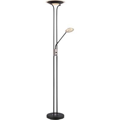 GLOBO LIGHTING LED Stehlampe "TAMIKA", schwarz, Leuchten, Stehleuchte/Wohnzimmer/Schlafzimmer/Flur, LED Stehlampe
