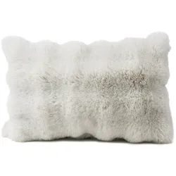 Kissen BUBBLES silber (BHT 50x8x30 cm) - BHT 50x8x30 cm