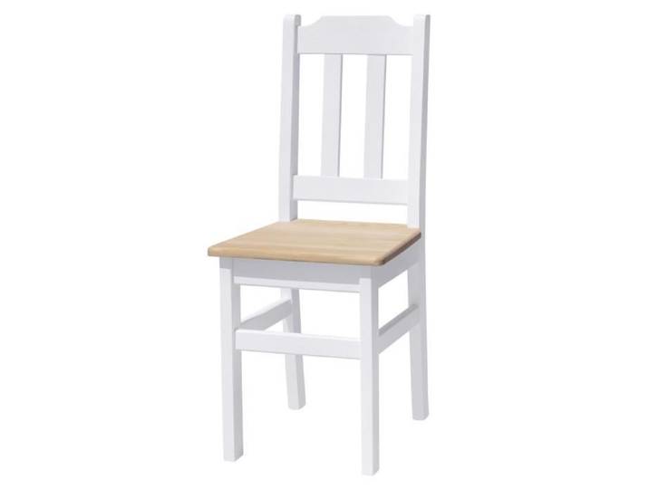 La Petite Chaise Blanc/ Brut Sapin Bois Solide