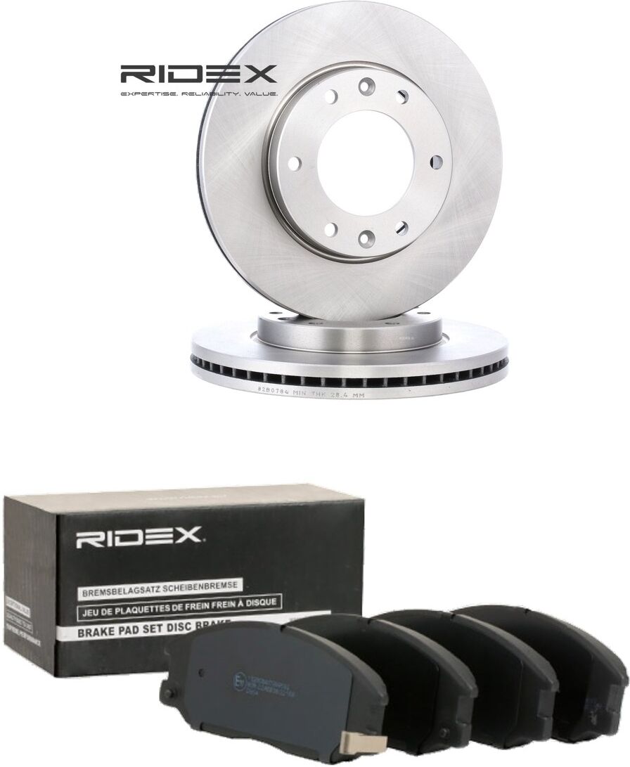 RIDEX 3405B2926 Brake discs and pads set