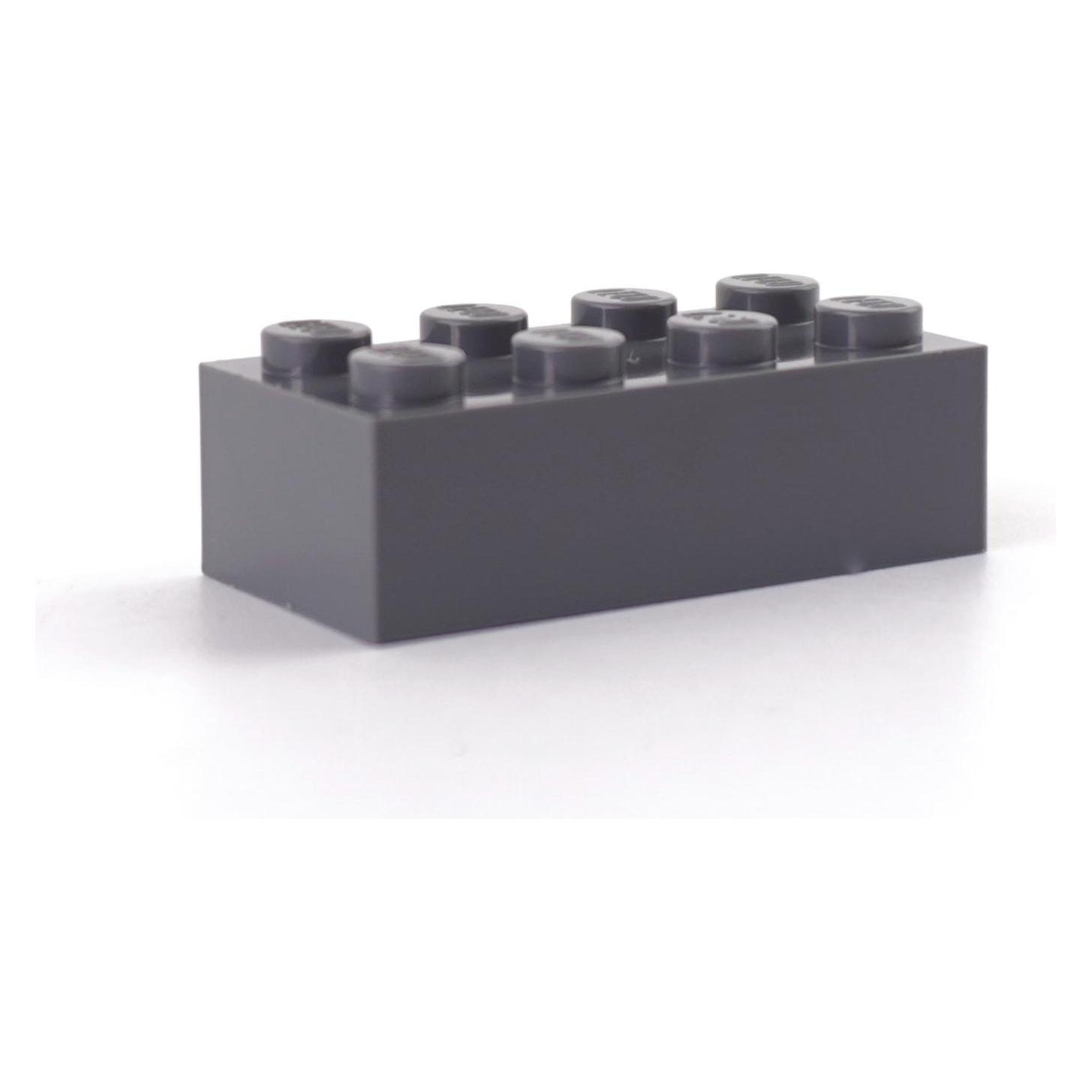 LEGO 2x4 Steine dunkelgrau - Classic, Basic - grau - 3001 Menge 1000 Stueck (3001)