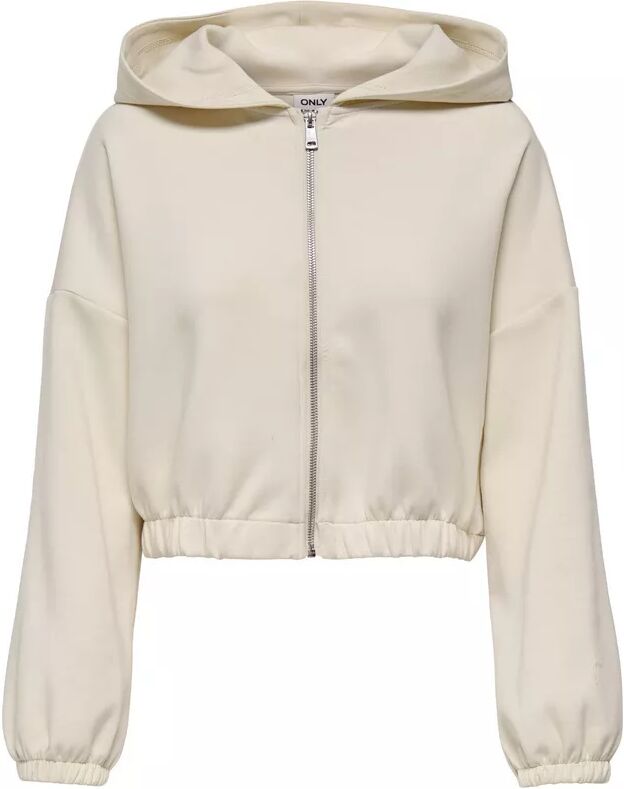 Only Lingerie - Sweatjacke mit Kapuze, für Damen, Beige, Größe M