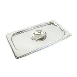 AcMax GN 1/3 Deckel Gastronormbehälter Abdeckung GN-Behälter Edelstahl