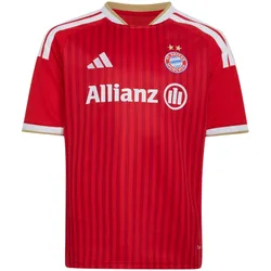 adidas FC Bayern München Frauenmannschaft Heimtrikot 2026/27 Kinder KE8585 - better scarlet/white 152