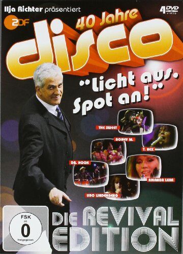 Ilja Richter - 40 Jahre Disco - Die Revival Edition [4 DVDs] - Preis vom 17.10.2026 19:25:27 h