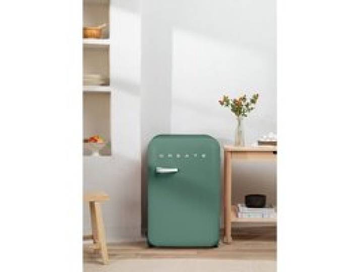 Réfrigérateur rétro - Create - 107L - Esthétique années 50 - Multicolore