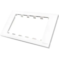 Vision TechConnect 3 2-Gang UK Surround - Frontabdeckung - weiss (Abdeckung), Zubehör Netzwerk